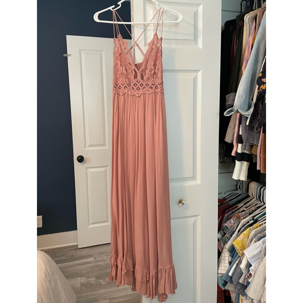 Free People blush dress